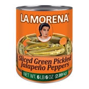 LA MORENA SLICED JALAPEÑOS 6/10